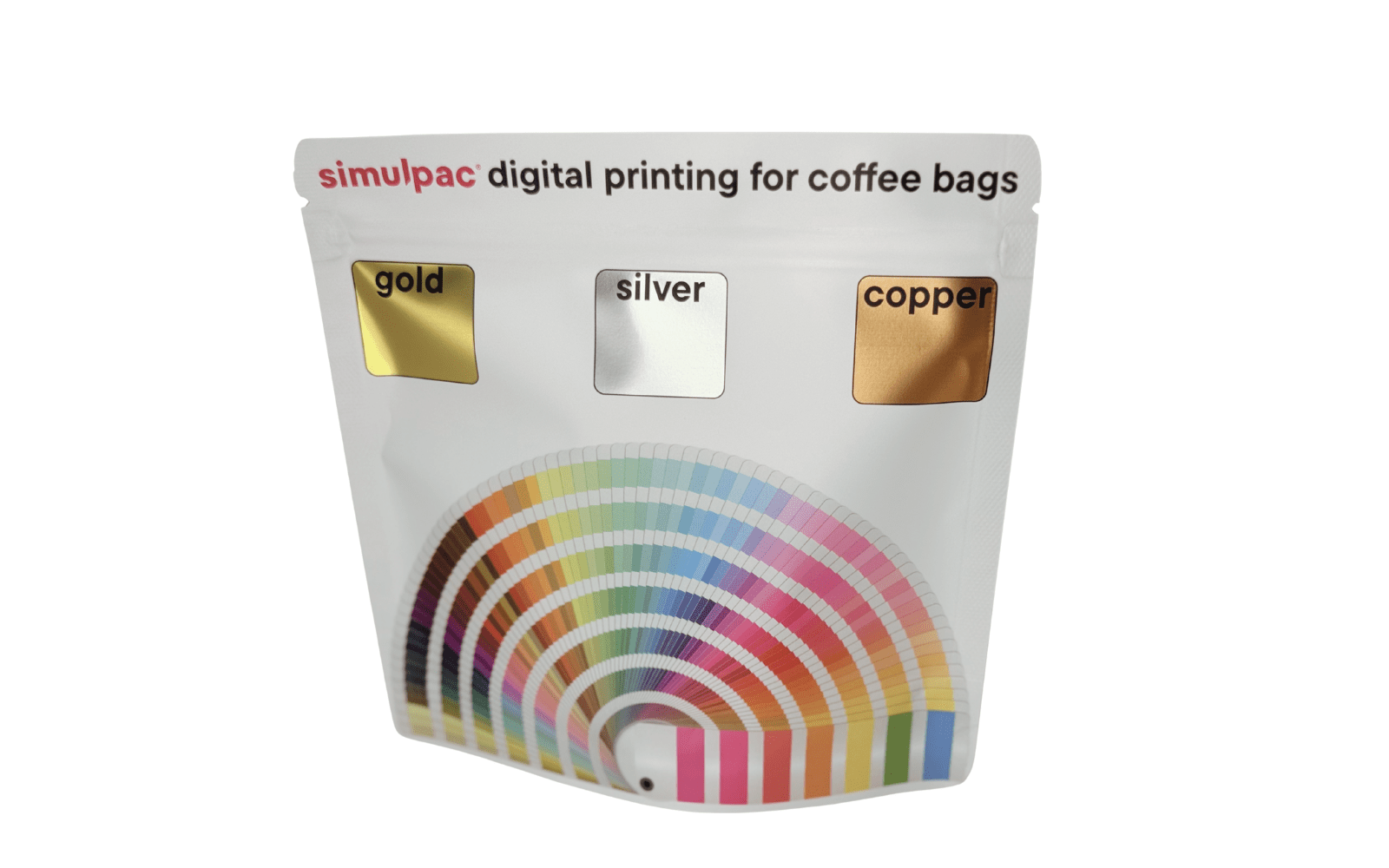 Individuell bedruckte 250g Kaffeebeutel, 3000 Stück MOQ / 0,75€ pro Stück, Digitaldruck - kaffeeverpackung.com - Kaffeebeutel.online.kaufen.