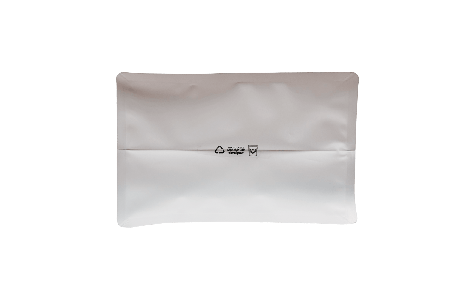 120 Stk. ♺ Kaffeebeutel für 3KG in weiß - matt, Flachbodenbeutel RECYCLINGFÄHIG inkl. Ventil, Top - Zipper und Aromaschutz - kaffeeverpackung.com