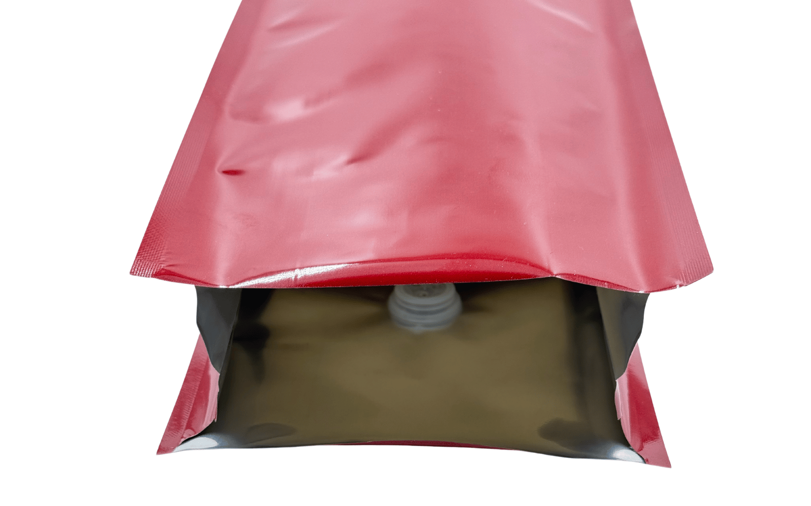 500 St. Kaffeebeutel, 4 - Naht Seitenfaltenbeutel in wein - rot inkl. Ventil und Aromaschutz - kaffeeverpackung.com