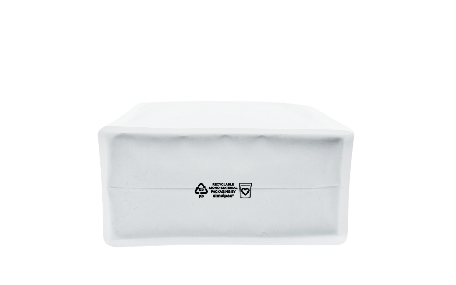 500 Stk. ♺ Kaffeebeutel Flachbodenbeutel RECYCLINGFÄHIG, aus MONO - Material, inkl. Ventil, Top - Zipper und Aromaschutz - kaffeeverpackung.com