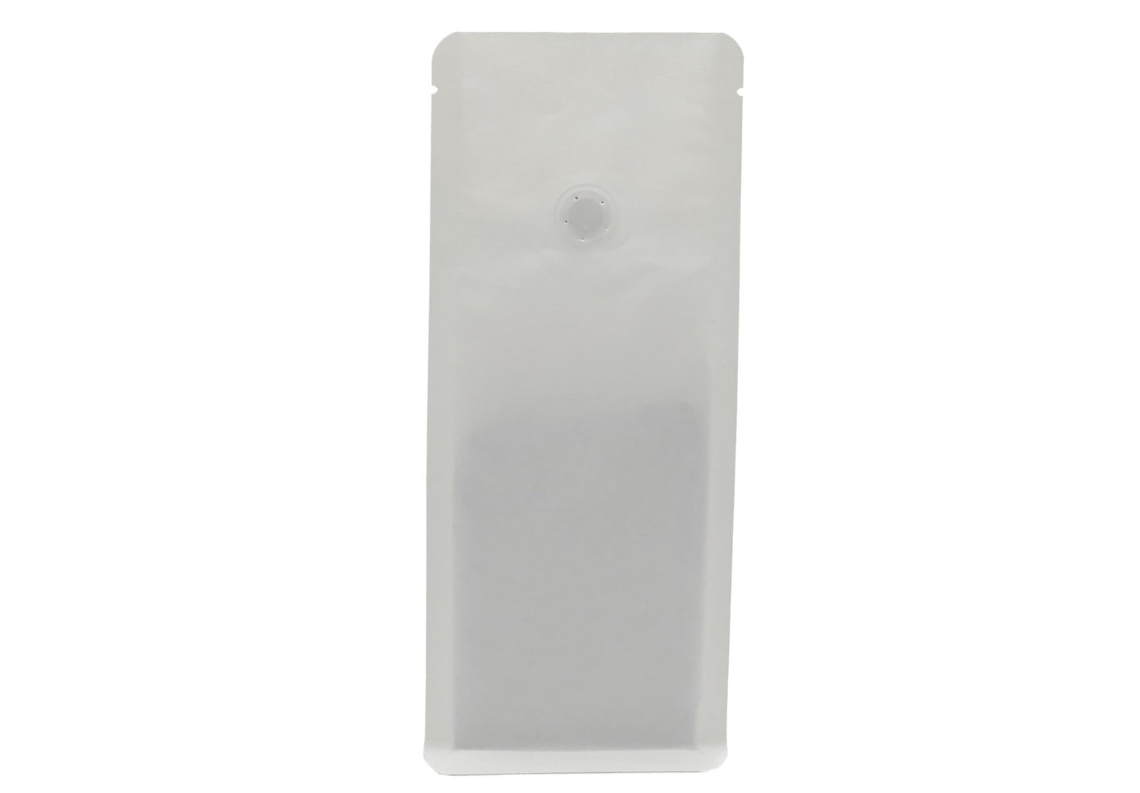 500 Stk. Kaffeebeutel für 1.000g, Flachbodenbeutel aus Kraftpapier WEISS inkl. Ventil