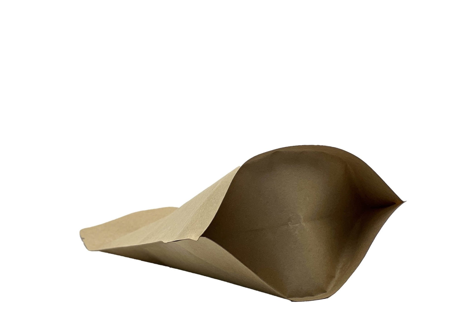 500 Stk. Kaffeebeutel für 1.000g, Standbodenbeutel/Doypack aus Kraftpapier BRAUN inkl. Ventil - kaffeeverpackung.com