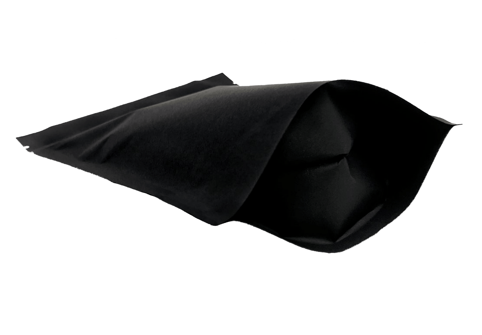 500 Stk. Kaffeebeutel für 1.000g, Standbodenbeutel/Doypack aus Kraftpapier SCHWARZ inkl. Ventil - kaffeeverpackung.com