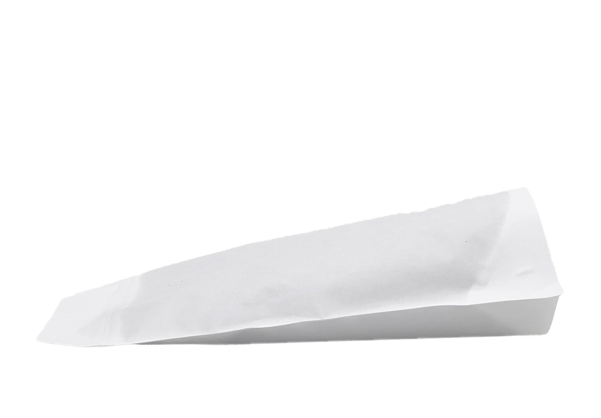 500 Stk. Kaffeebeutel für 1.000g, Standbodenbeutel/Doypack aus Kraftpapier WEISS inkl. Ventil - kaffeeverpackung.com