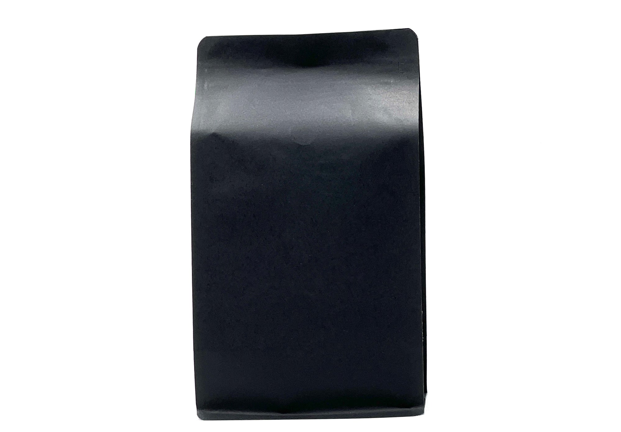 500 St. Kaffeebeutel für 1.000g Flachbodenbeutel aus Kraftpapier SCHWARZ inkl. Ventil, Front Zipper und Aromaschutz