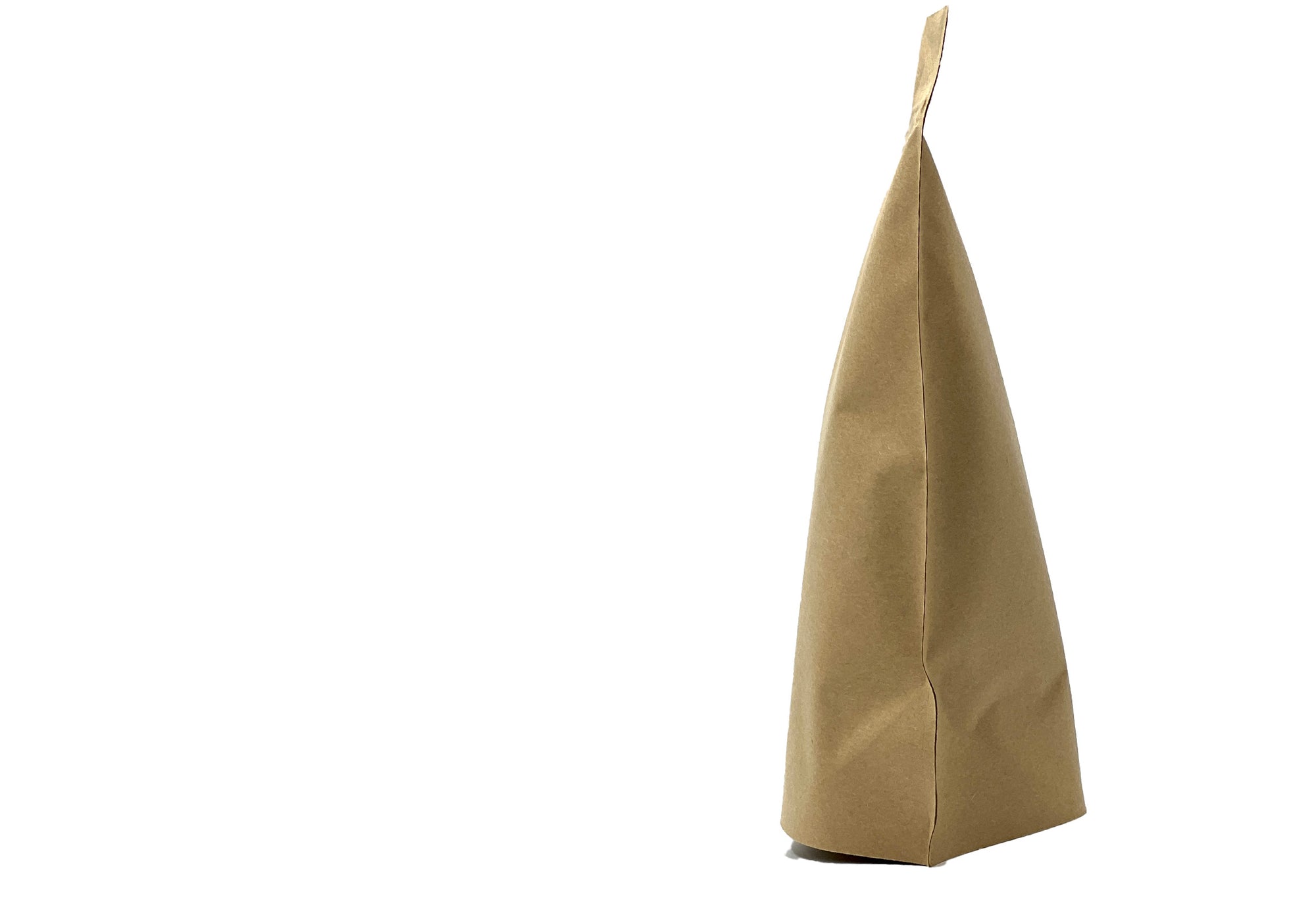 500 Stk. Kaffeebeutel für 100g, Standbodenbeutel/Doypack aus Kraftpapier BRAUN inkl. Ventil
