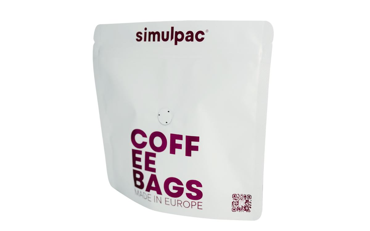 Invididuell bedruckte 250g Kaffeebeutel, 3000 Stück MOQ / 0,75€ pro Stück