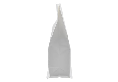 500 St. Kaffeebeutel Flachbodenbeutel aus Kraftpapier inkl. Ventil, Front Zipper und Aromaschutz - kaffeeverpackung.com