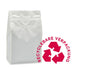 500 Stk. ♺ Kaffeebeutel Flachbodenbeutel RECYCLINGFÄHIG inkl. Ventil, Front-Zipper und Aromaschutz, mit Paper-Touch - kaffeeverpackung.com